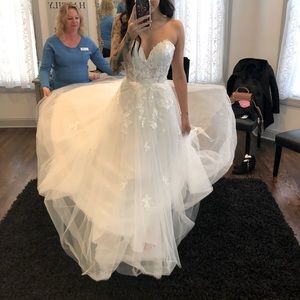 Moonlight Bridal Brand New Strapless Wedding Dress
